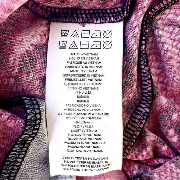 Michael Kors Pink Snakeskin Sleeveless Top - Picture 9 of 10